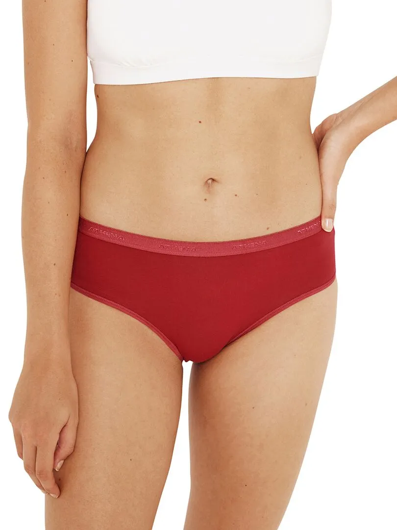 Lot de 3 slips femme Mode - Rouge clair