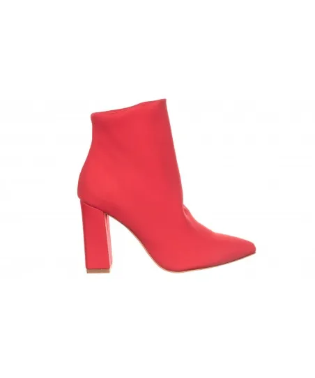 Nouvelle ligne passion signée OSMOSE Shoes Paris : bottine lycra rouge