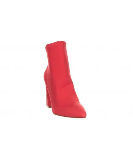 Nouvelle ligne passion signée OSMOSE Shoes Paris : bottine lycra rouge