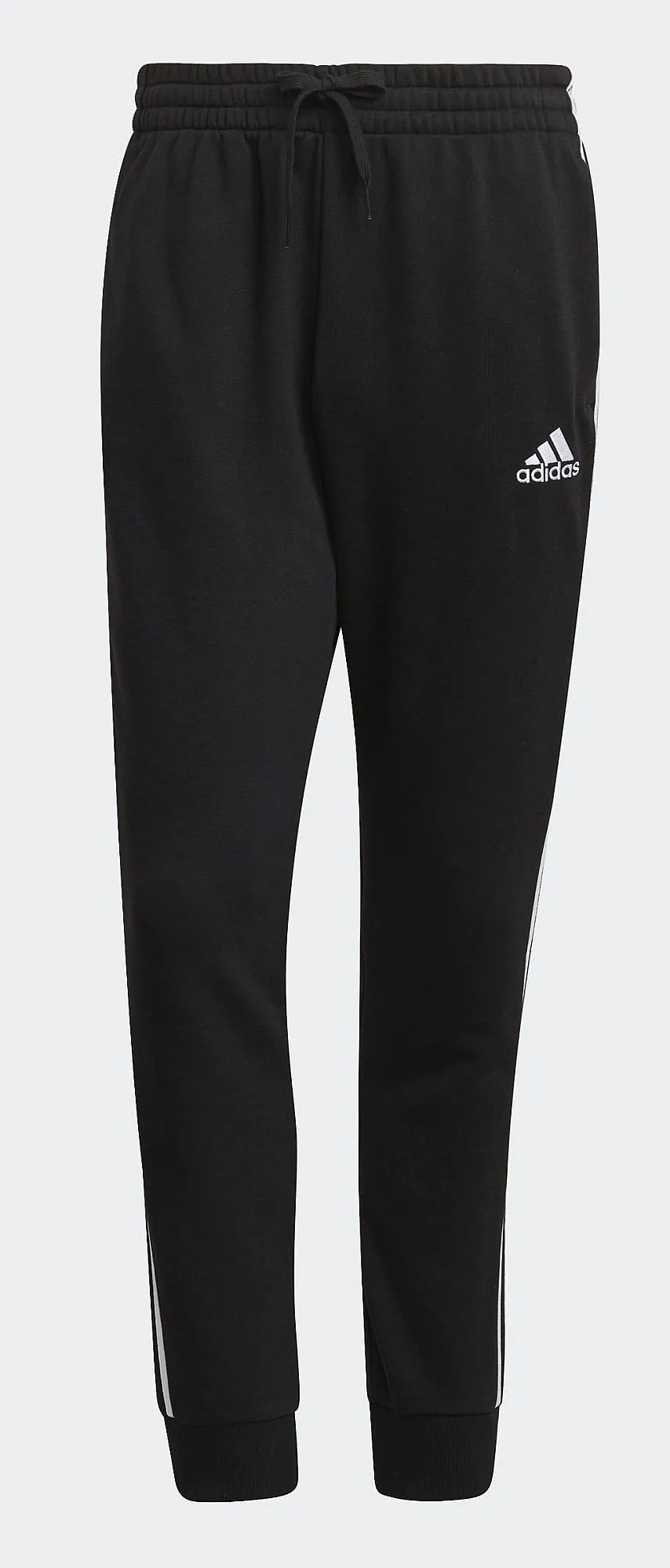 pantalon adidas Performance Essentials Tapered Cuff 3 Stripes - Black - men´s