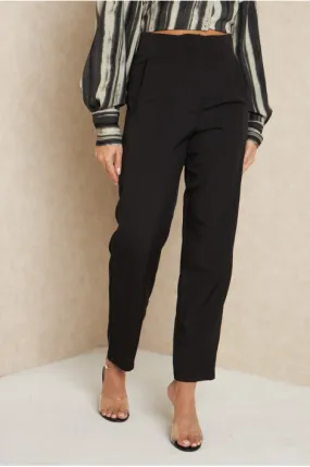 Pantalon de tailleur noir