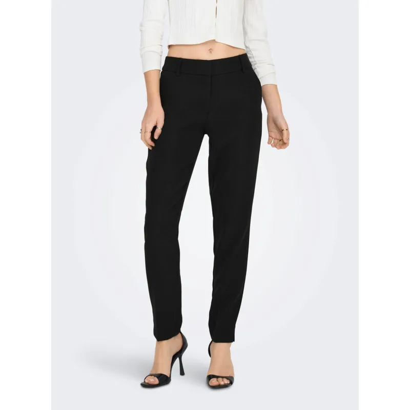 Pantalon skinny enduit noir femme - Only | wimod