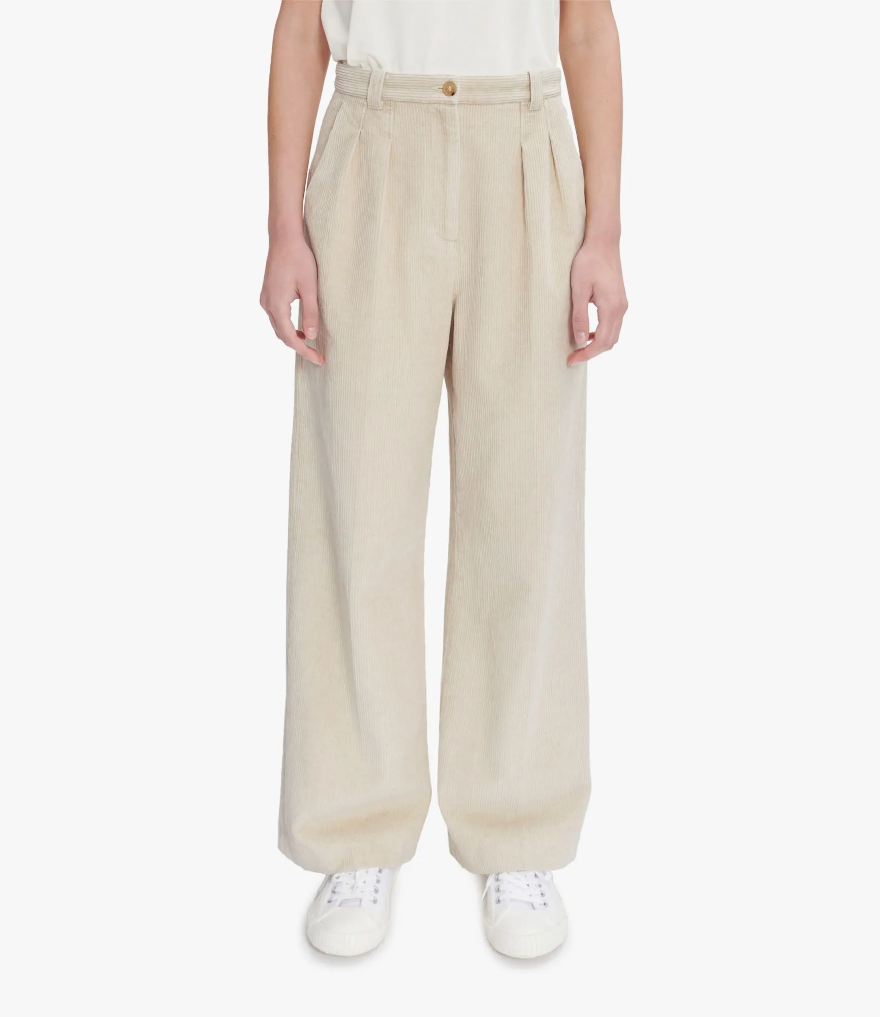 Pantalon Tressie Ecru | A.P.C.