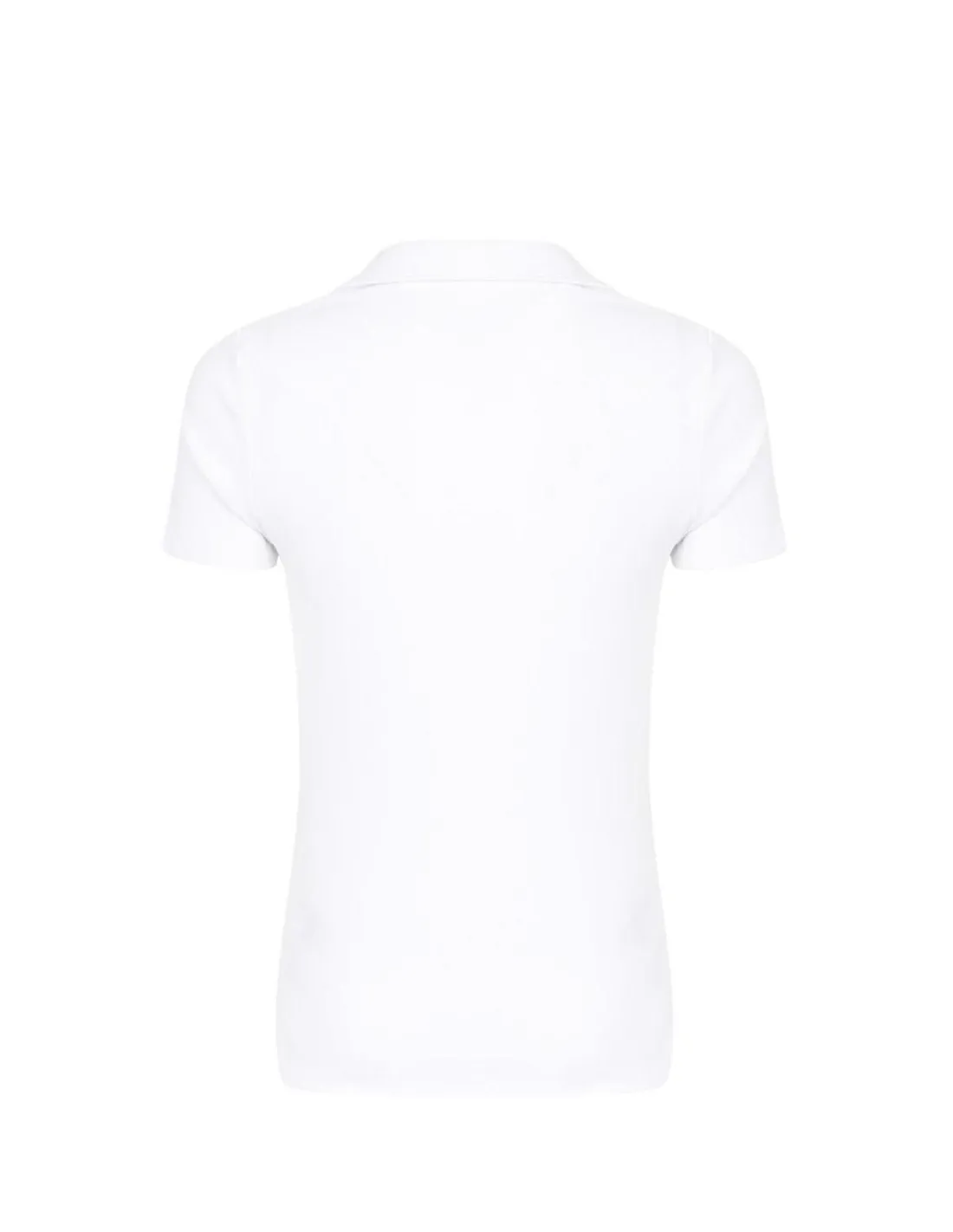 Polo Femme Tommy Jeans Ref 55927 Blanc