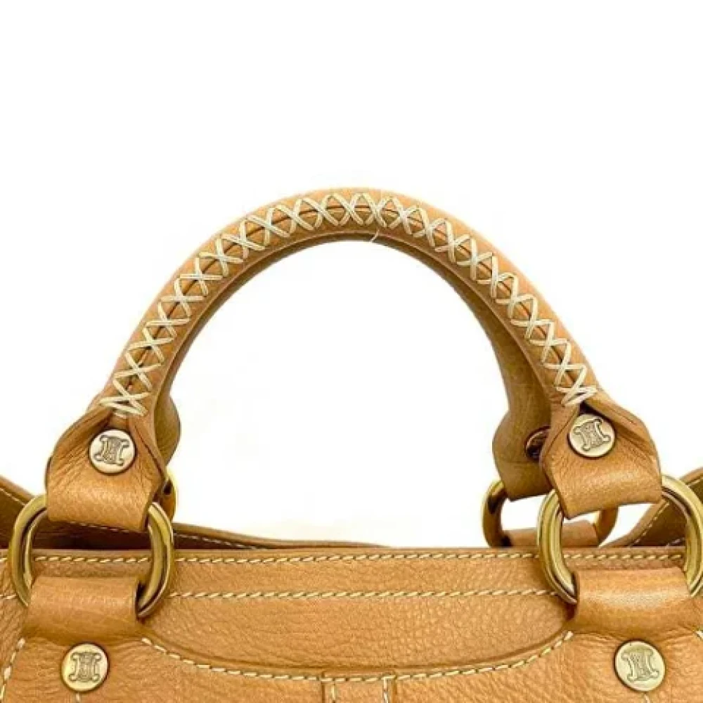 Pre-owned Cuir sacs-celine