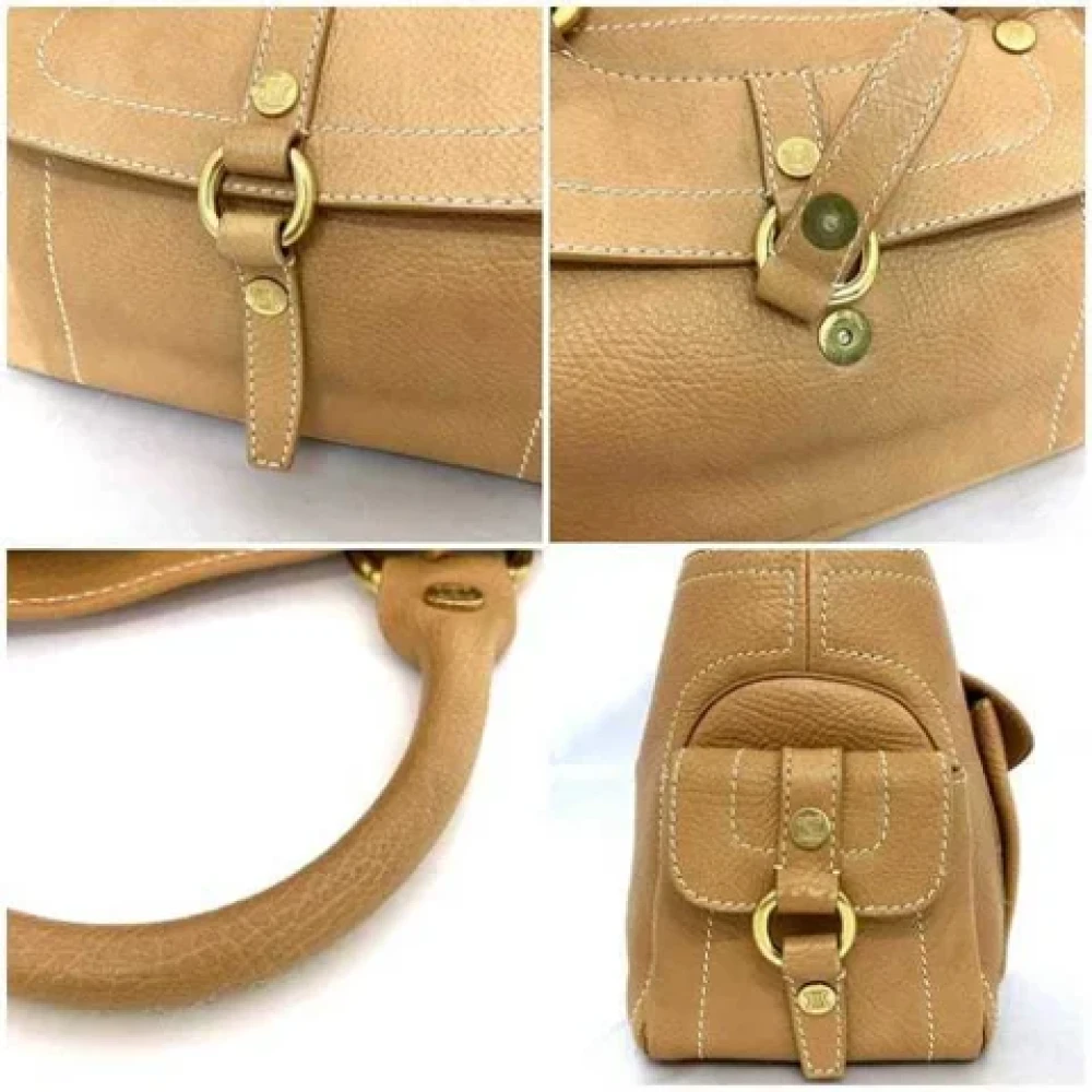 Pre-owned Cuir sacs-celine