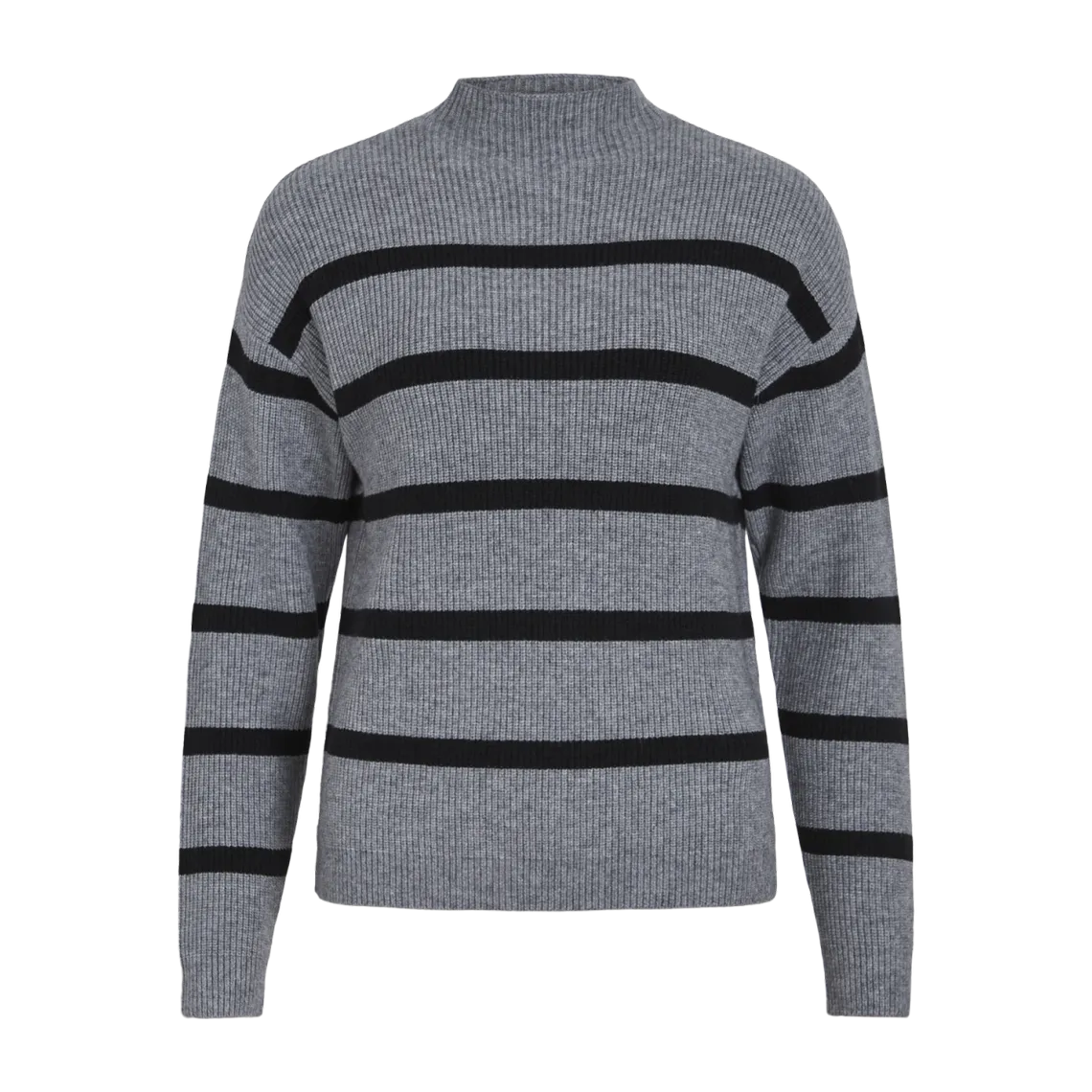 Pull col haut gris | 3 Suisses