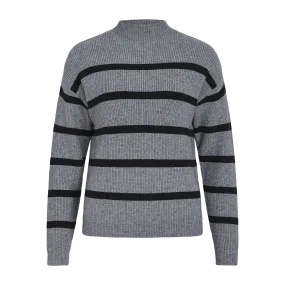 Pull col haut gris | 3 Suisses