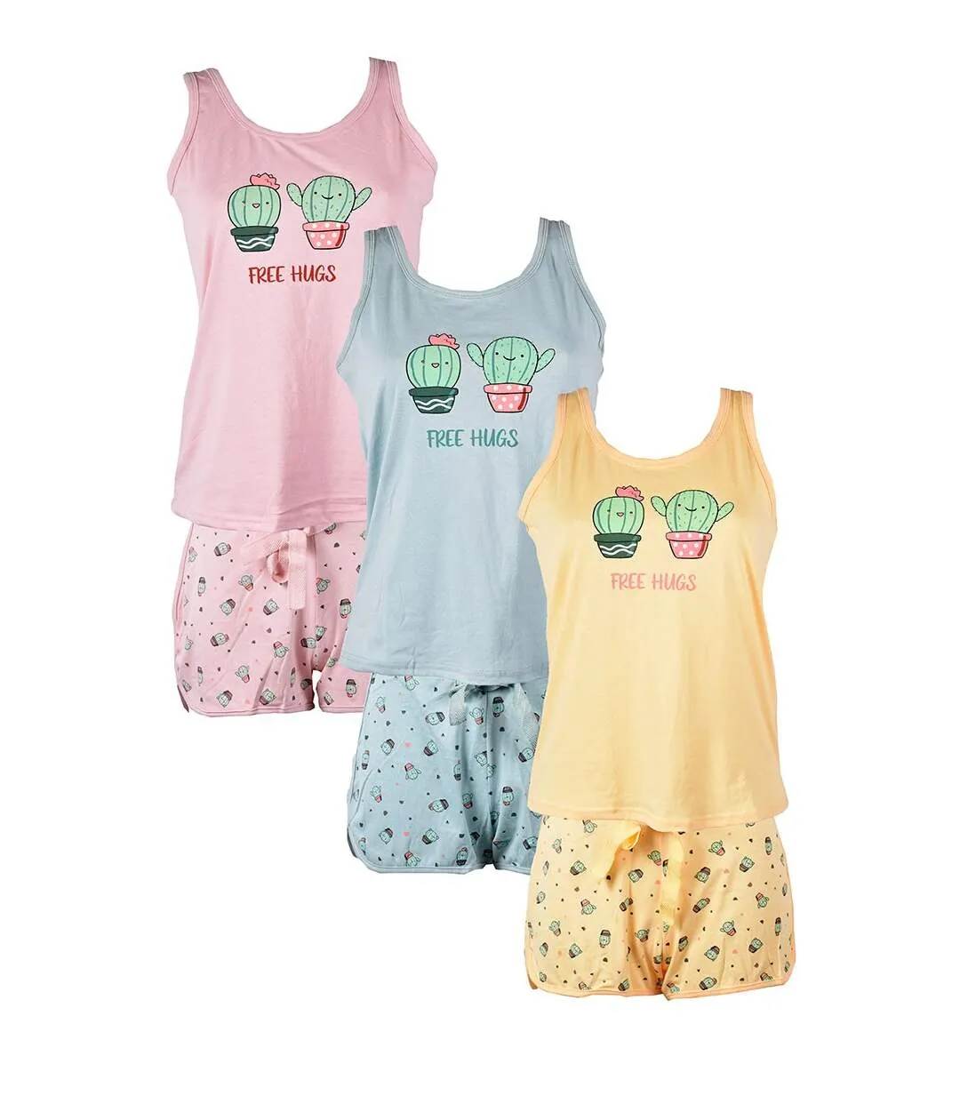 Pyjama Court Femme LITTLE UNICORN LINE SM16 Vert