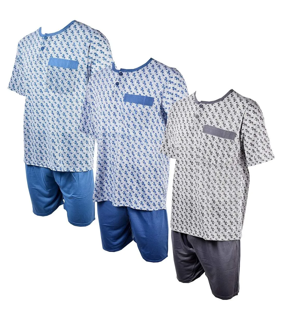 Pyjama Court Homme ECO HOMEWEAR 2946 BLEU