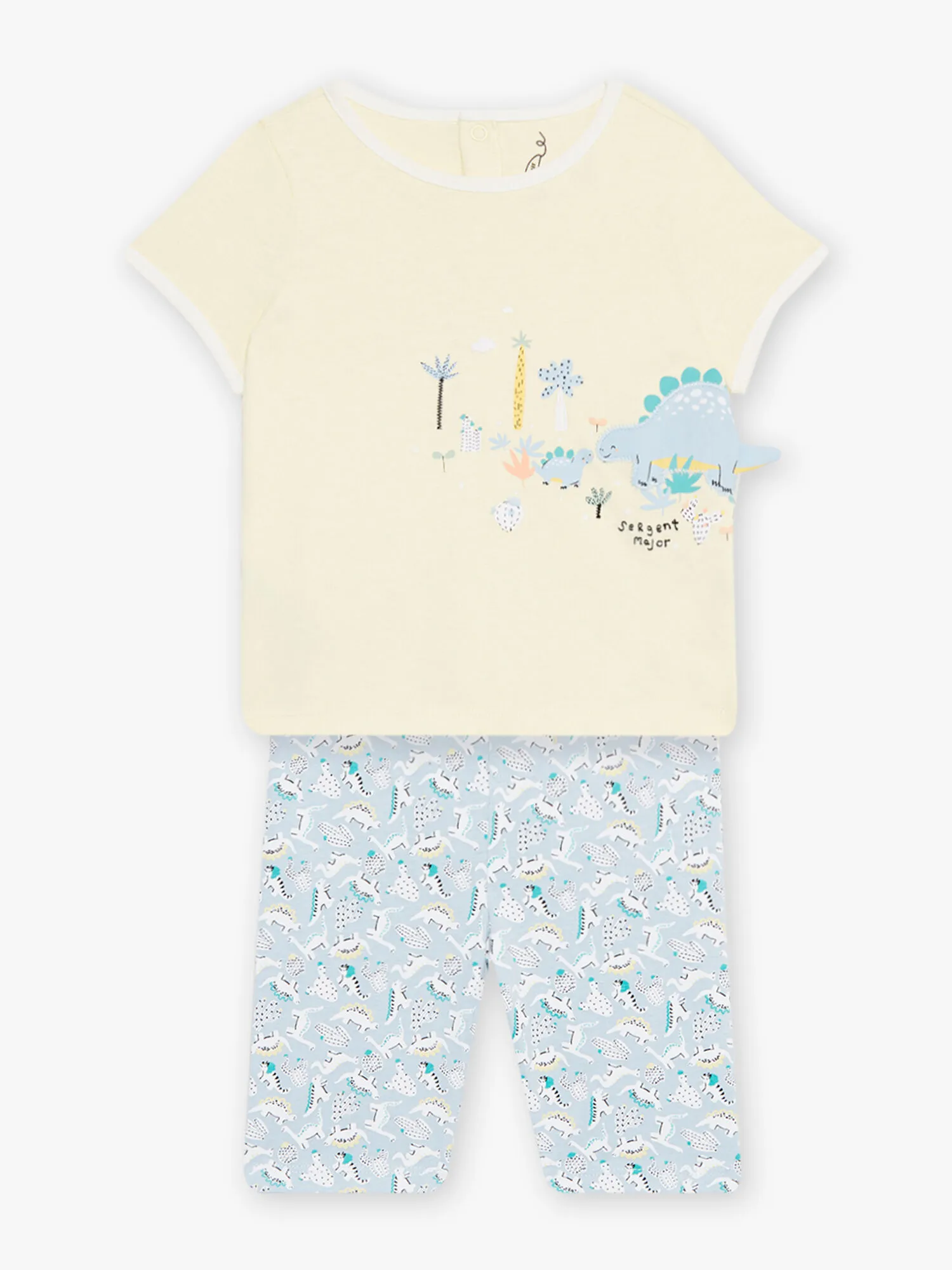 Pyjama jaune bébé garçon