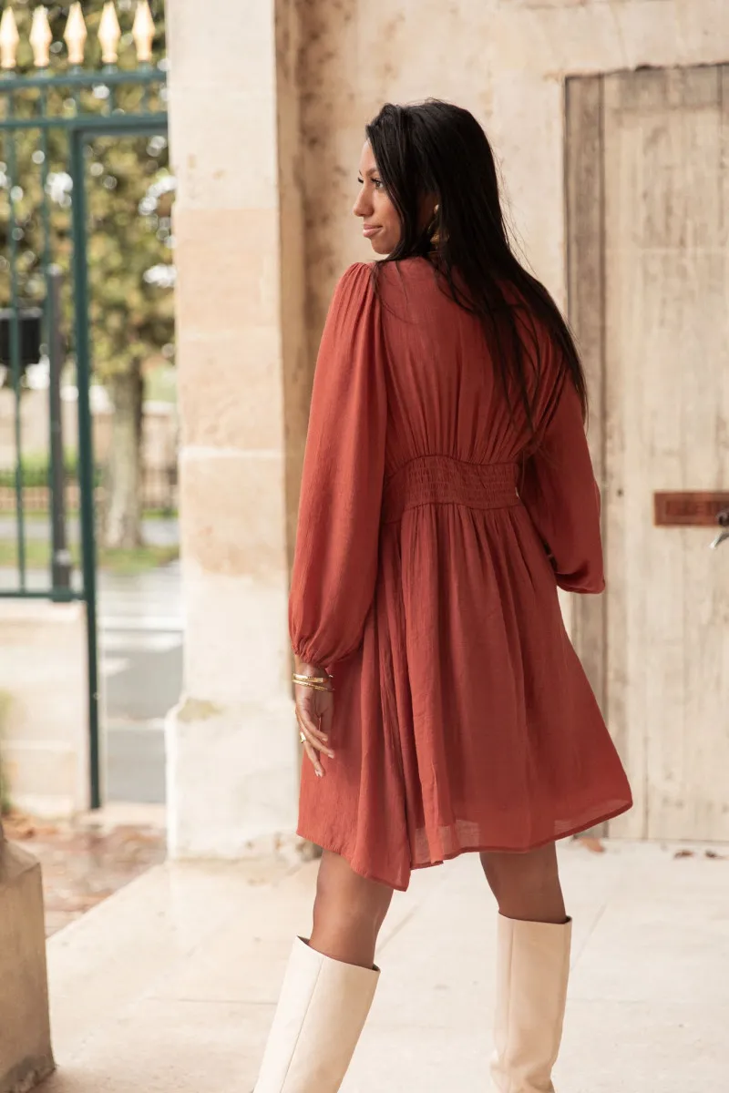 Robe manches longues