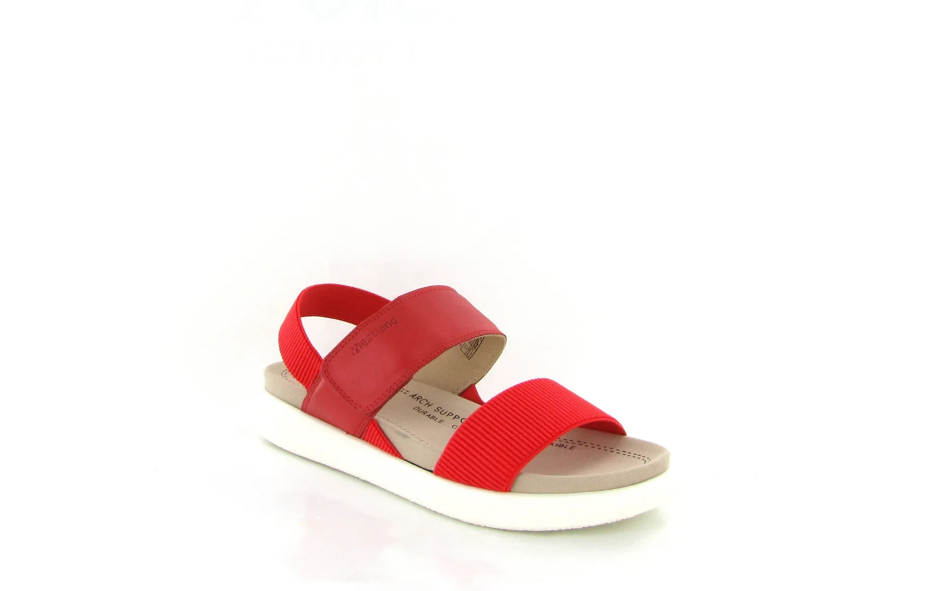 Romika westland nu pieds et sandales albi 07 rouge