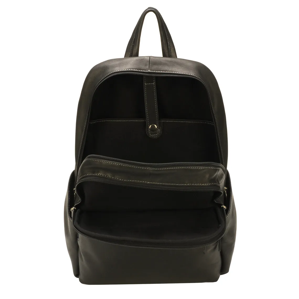 Sac a dos homme cuir noir | Sacs & sacoches 3 SUISSES