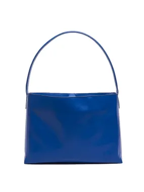 Sac cabas cuir Léonore grand format bleu cobalt