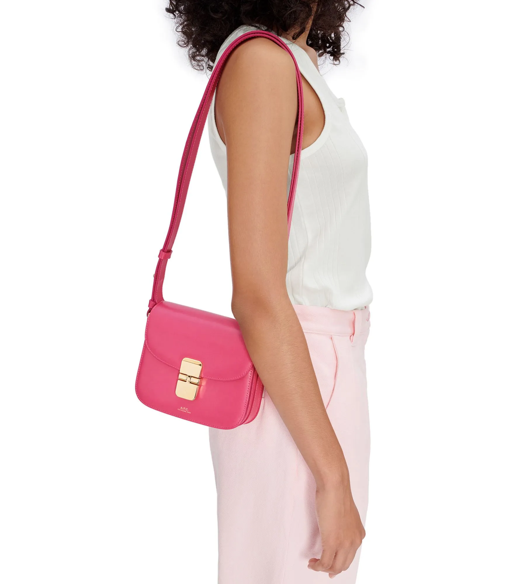 Sac Grace Mini Fuchsia | A.P.C.