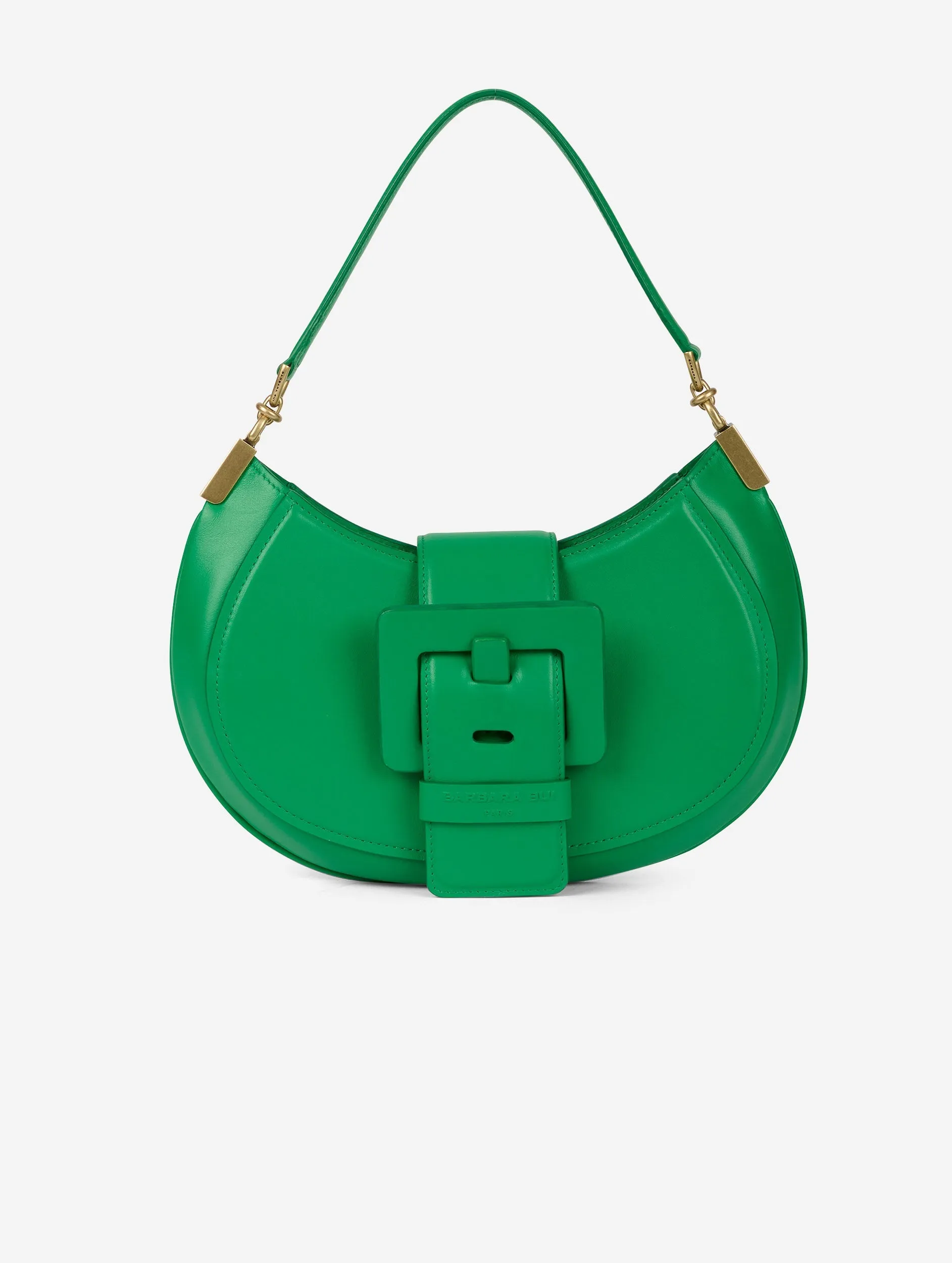 Sac Kiss Me en cuir vert