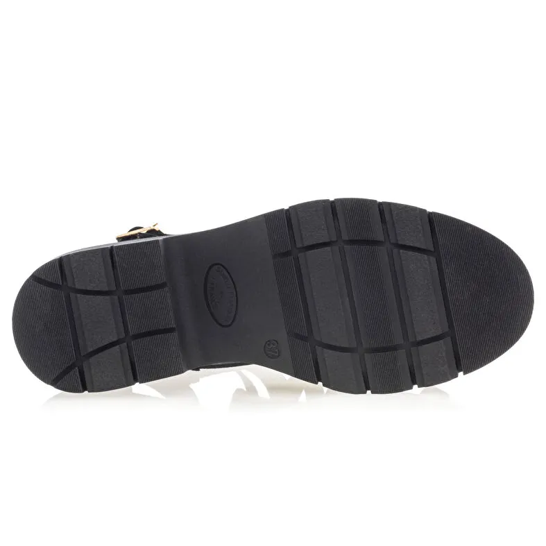 Sandales / nu-pieds Femme Noir Miss Boho : Sandales / Nu-pieds . Besson Chaussures