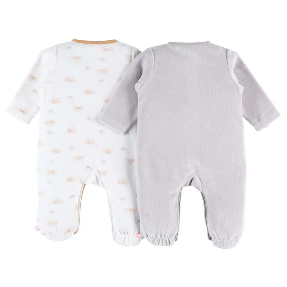 Set de 2 pyjamas velours (18m) - Babou & Kendi