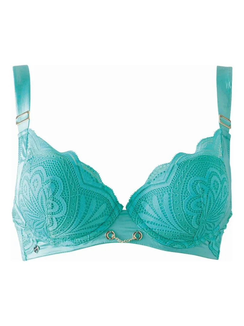 Soutien-gorge ampliforme coque moulée LAURA - Morgan Lingerie - Vert