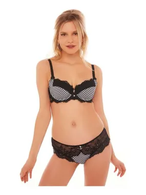 Soutien-gorge ampliforme coque moulée SIGNATURE - Brigitte Bardot Lingerie - Noir