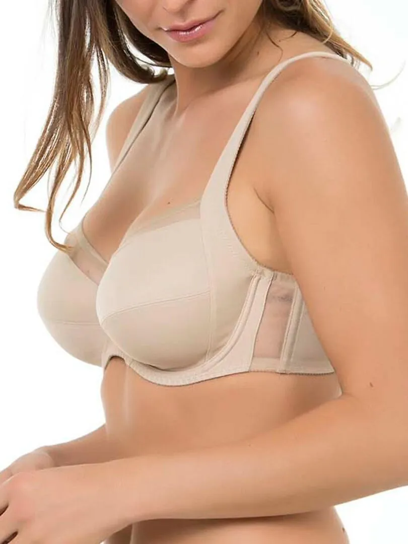 Soutien-gorge armaturé Adriana peau - Beige