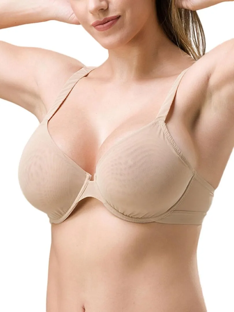 Soutien-gorge armaturé balconnet Lust peau - Beige