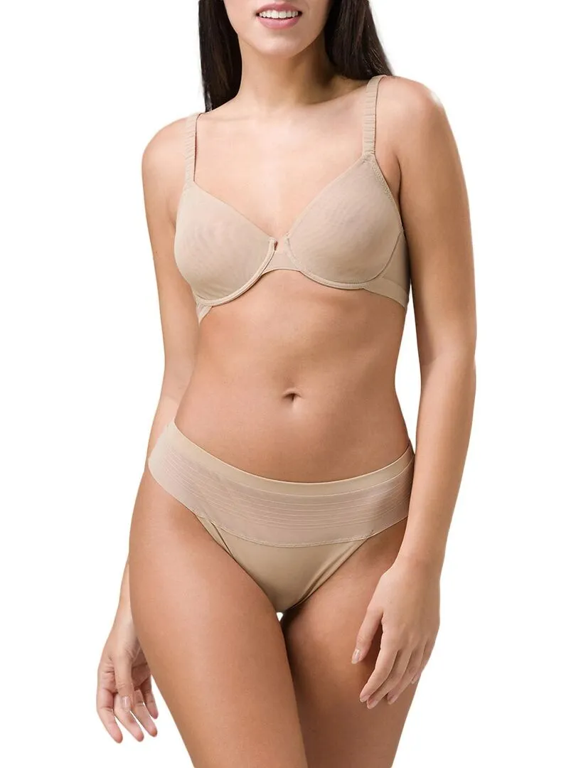 Soutien-gorge armaturé balconnet Lust peau - Beige