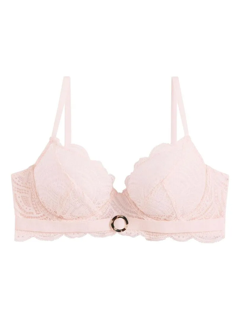 Soutien-gorge corbeille DEESSE - Pomm'Poire - Rose