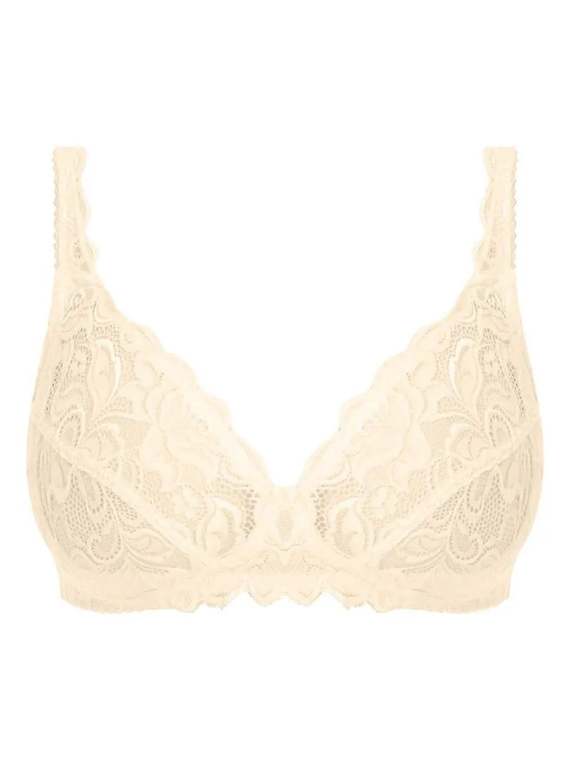 Soutien-gorge en dentelle Eglantine - Blanc