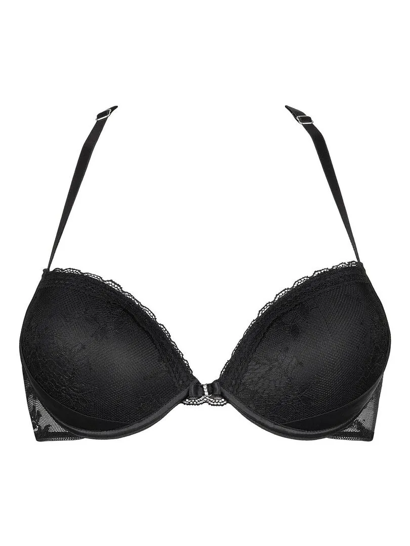 Soutien-gorge push-up Eternity noir - Noir