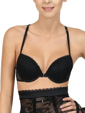 Soutien-gorge push-up Eternity noir - Noir