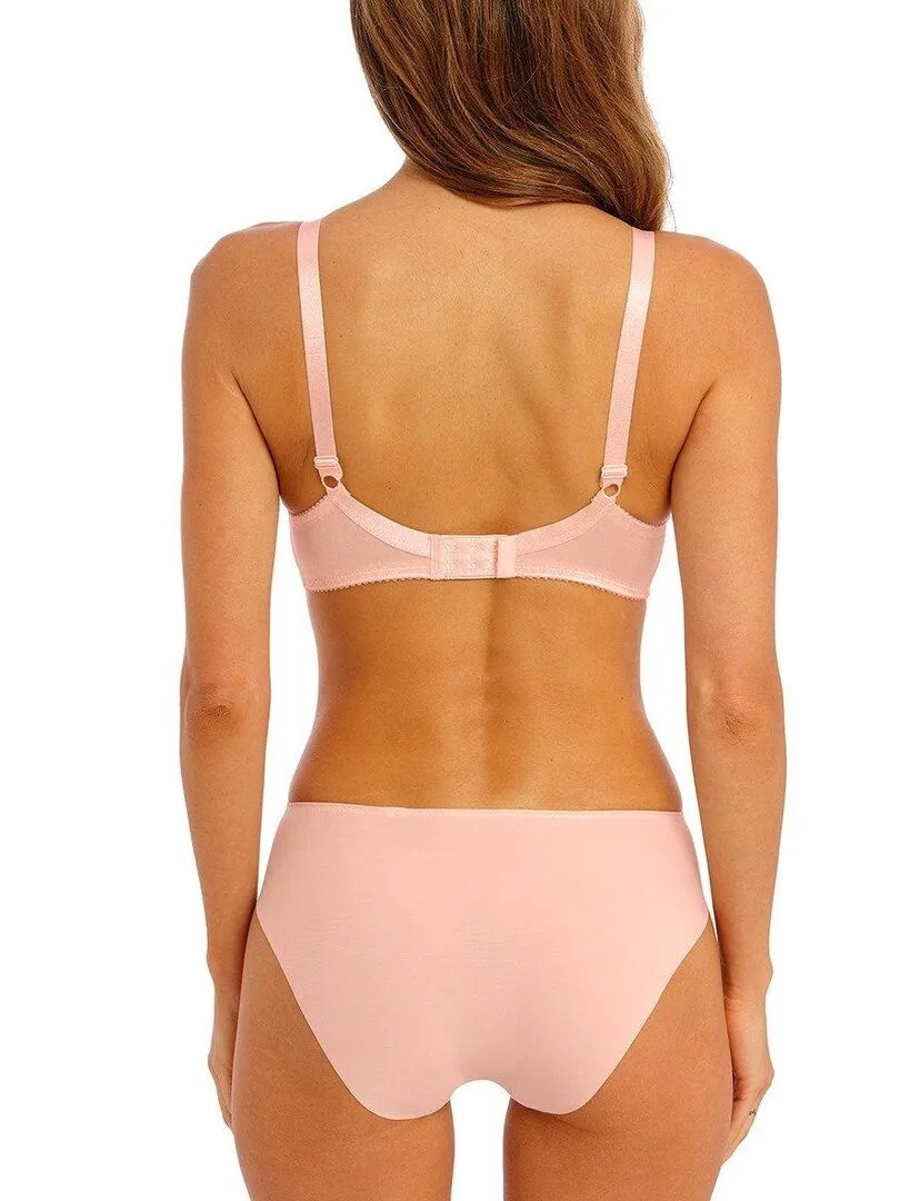 Soutien-gorge sans armatures en dentelle Eglantine - Rose