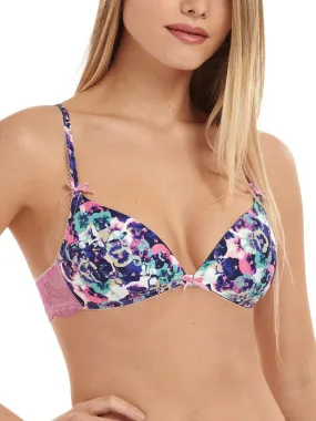 Soutien-gorge triangle préformé sans armatures Kimberly - Violet