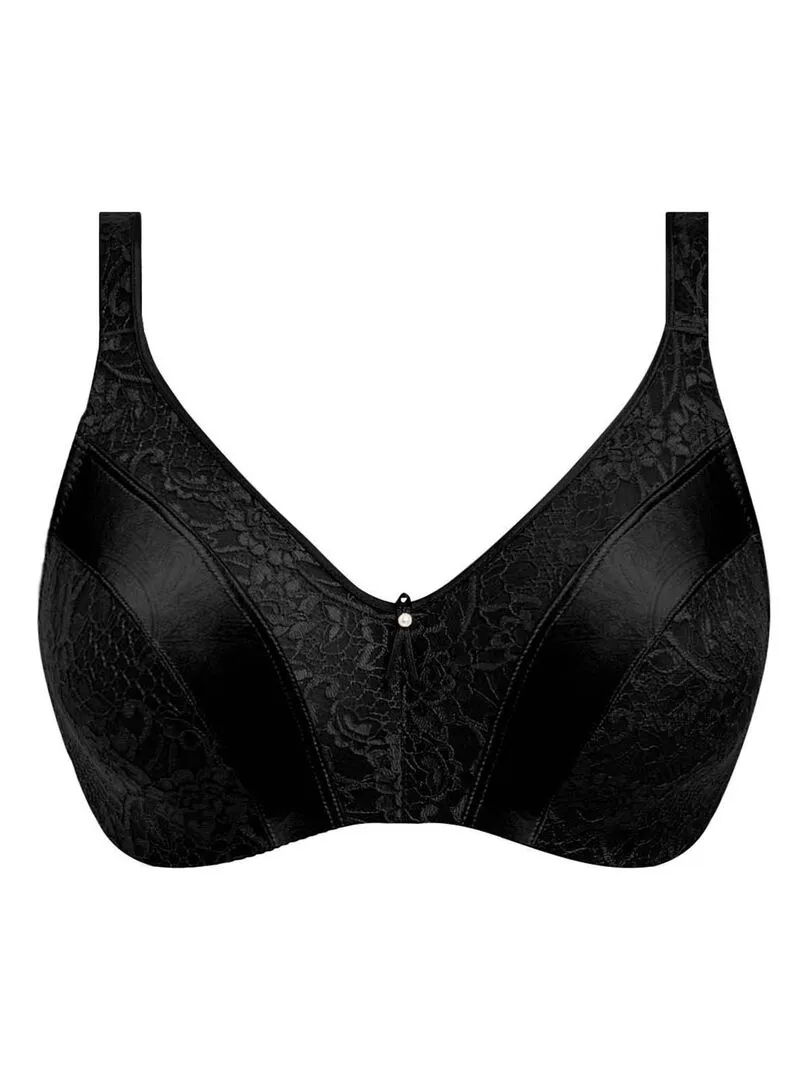 Soutien-gorge à armatures amincissant Minimizer - Noir