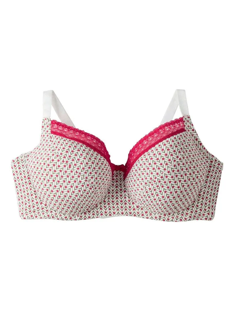 Soutien-gorge à armatures ECRIN - Pomm'Poire - Rose