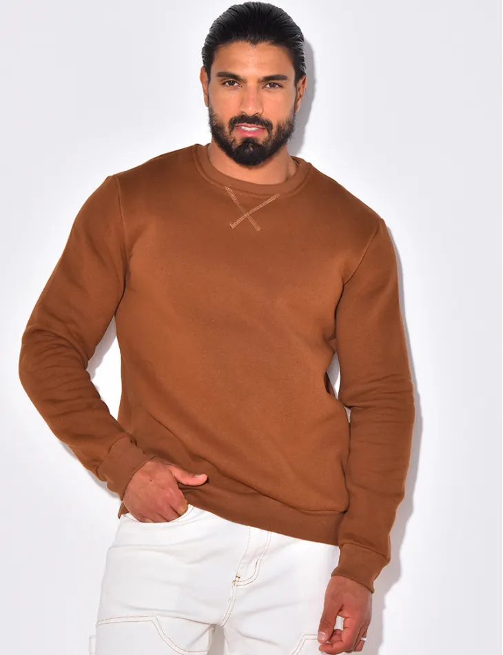 Sweat homme basic / 55435 - JEANS INDUSTRY