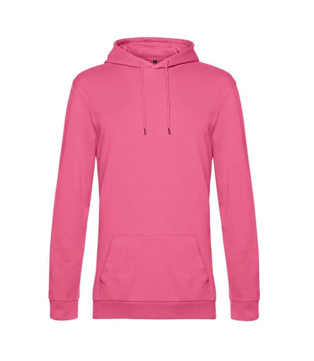 Sweat à capuche homme rose B&C