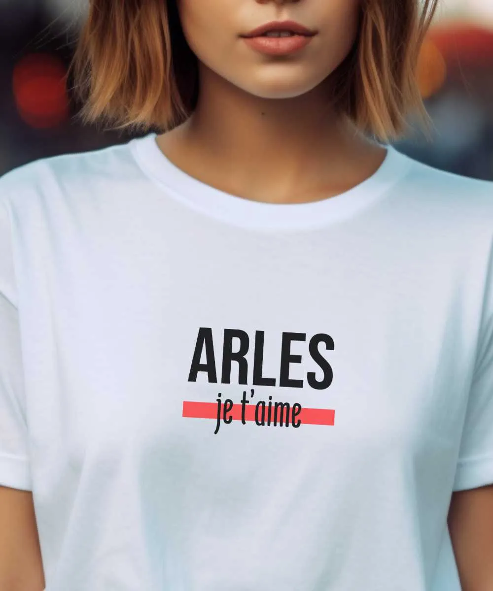 T-Shirt Arles je t'aime