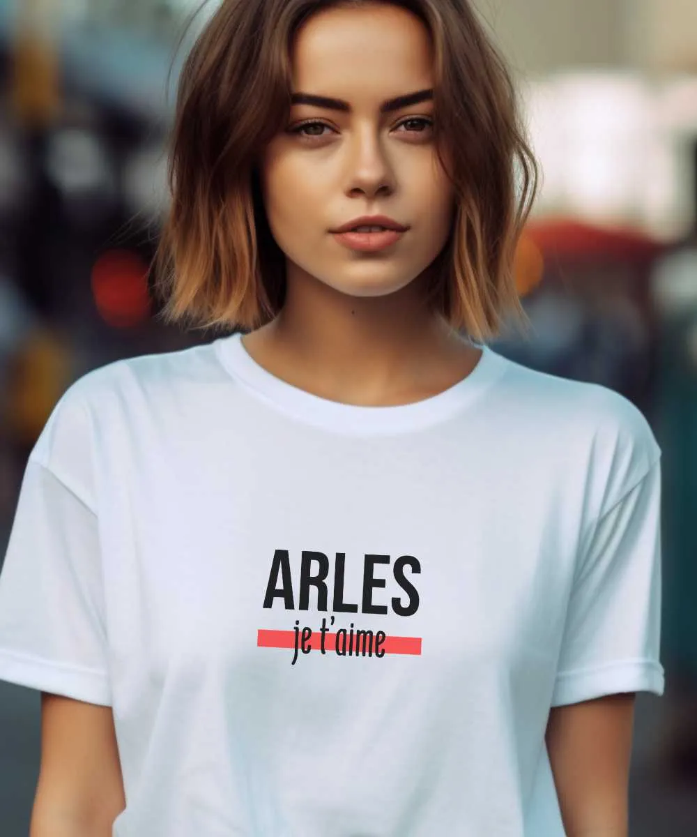 T-Shirt Arles je t'aime