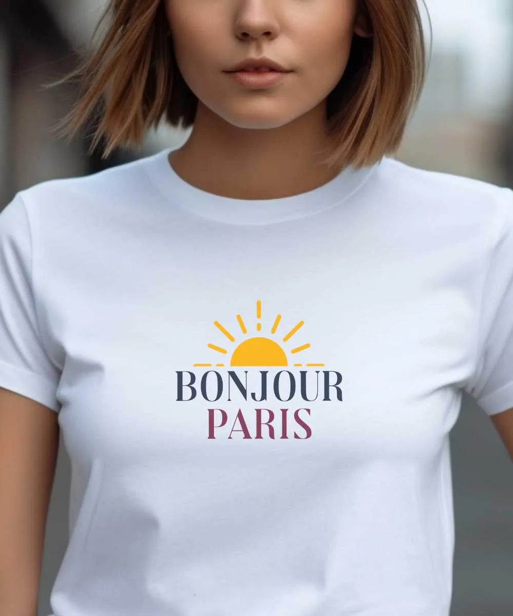 T-Shirt Bonjour Paris