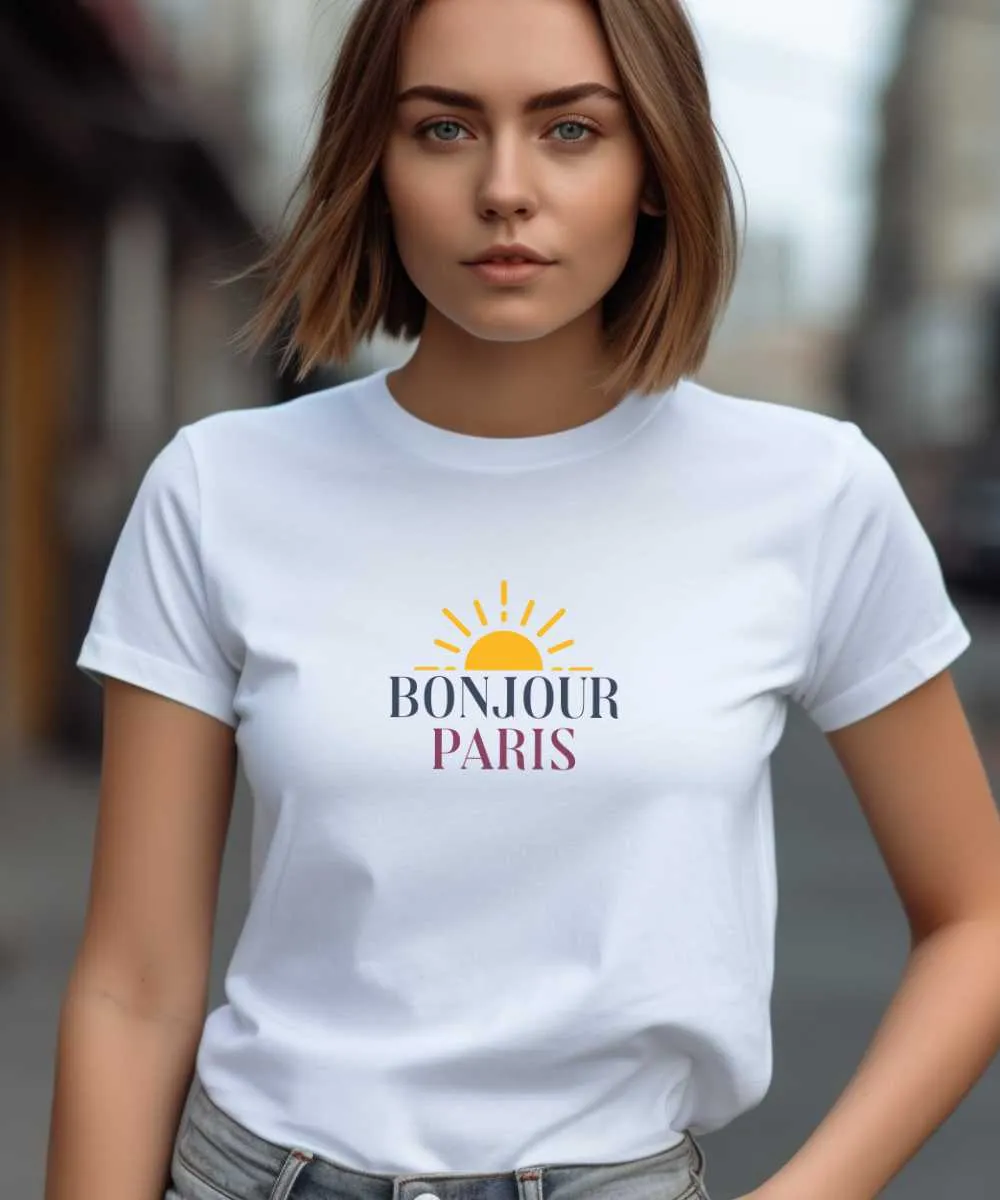 T-Shirt Bonjour Paris