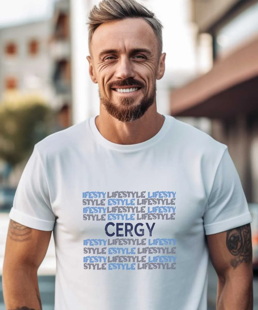 T-Shirt Cergy lifestyle