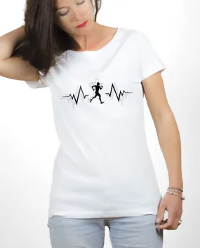 T-SHIRT FEMME : TRAIL BATTEMENTS DE COEUR - Les Savoyards