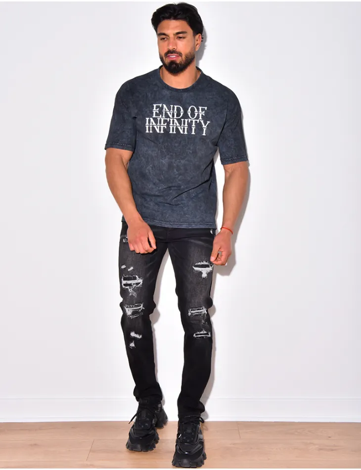 T-shirt homme / 50202 - JEANS INDUSTRY