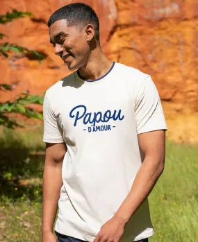 T-shirt homme recyclé Filgood Papou d'amour