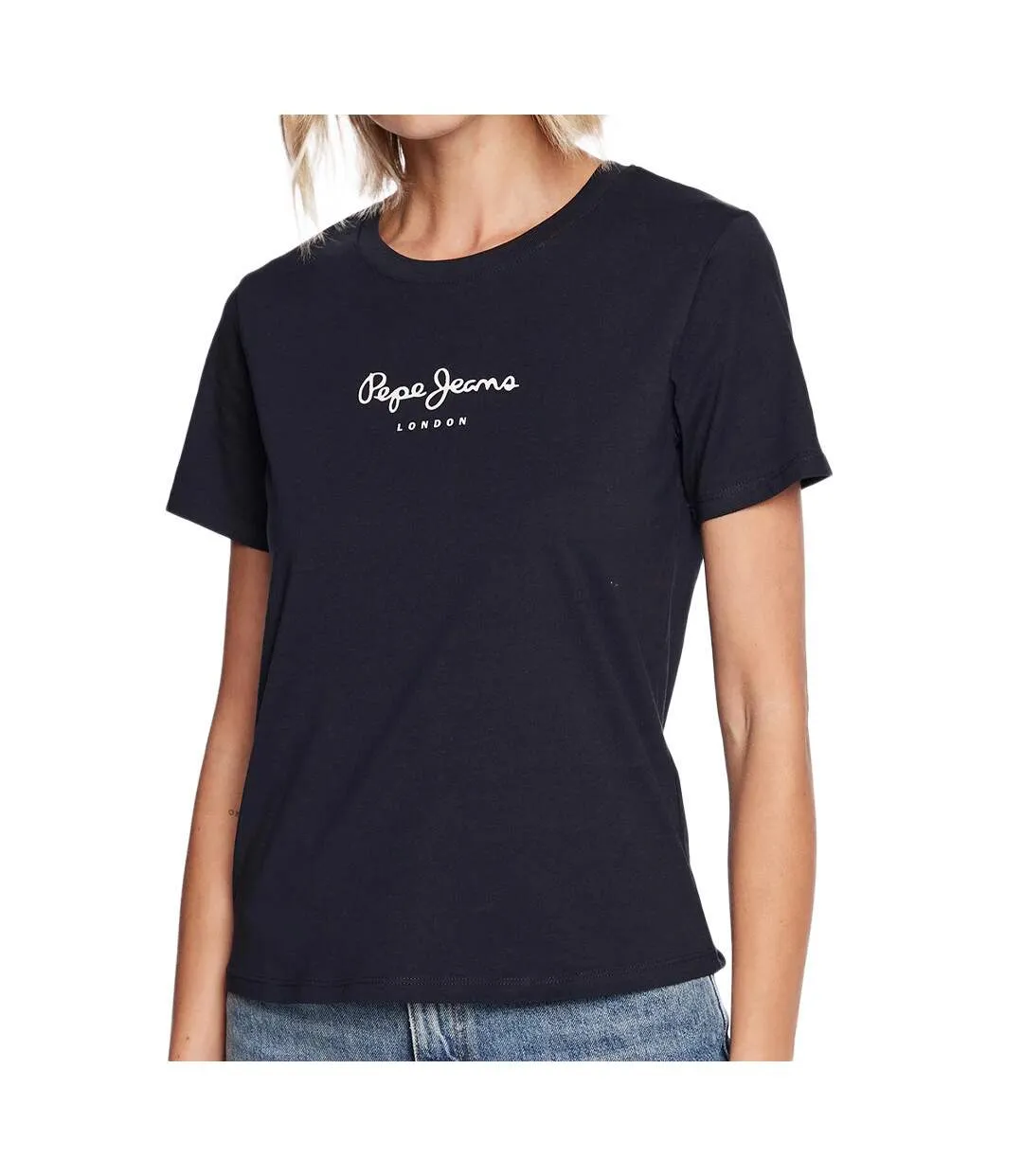 T-shirt Marine Femme Pepe jeans Wendy