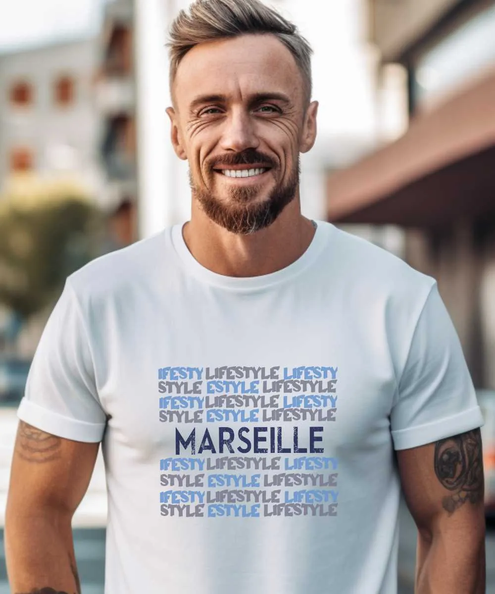 T-Shirt Marseille lifestyle