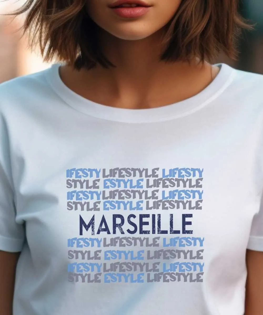 T-Shirt Marseille lifestyle