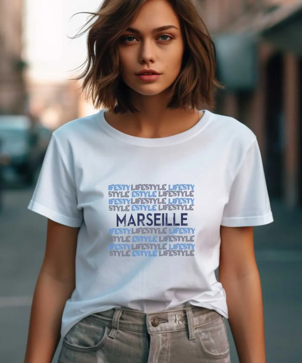 T-Shirt Marseille lifestyle